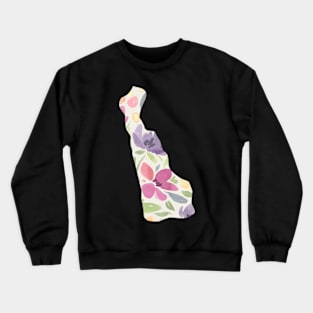 Delaware Silhouette Florals Crewneck Sweatshirt